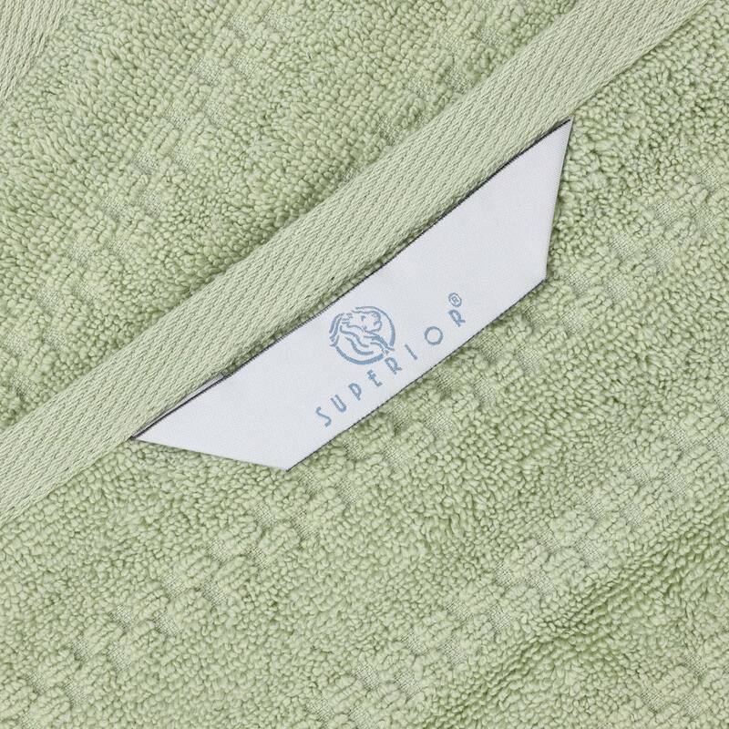 Superior Zuma Zero Twist Cotton Medium Weight Soft Absorbent Bath Sheets, Set of 2