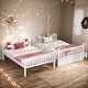 preview thumbnail 2 of 54, Full Size Bunk Bed with Ladder and Safety Rails