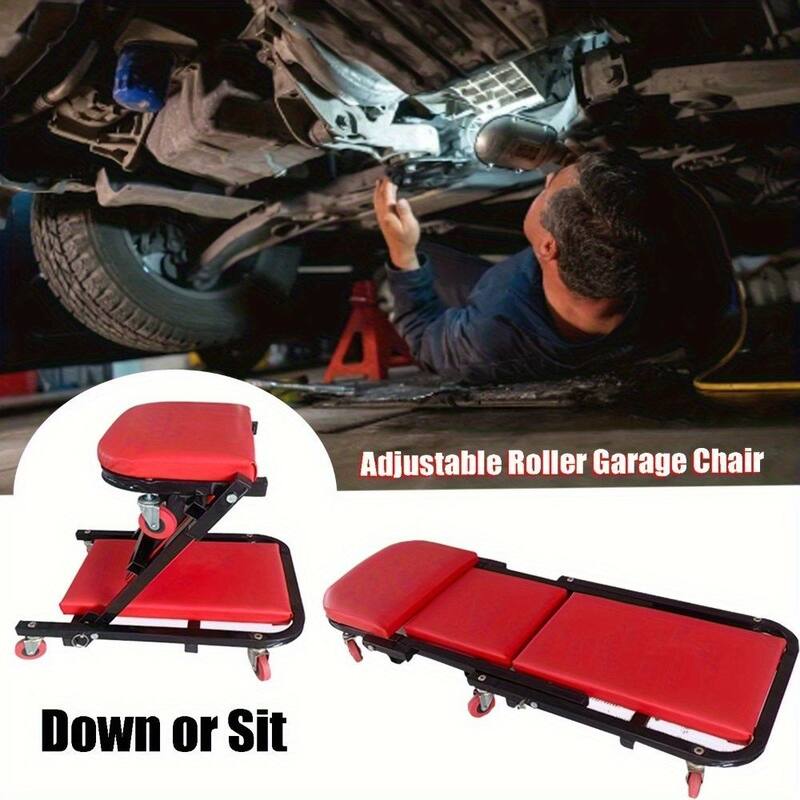 Foldable Z-Shaped Spider Car,2-in-1 Rolling Folding Crawling Seat