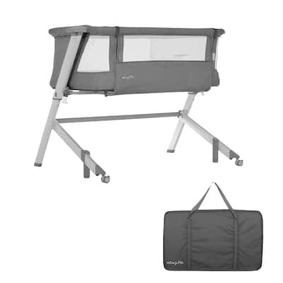 Dream On Me Skylar Bassinet in Grey