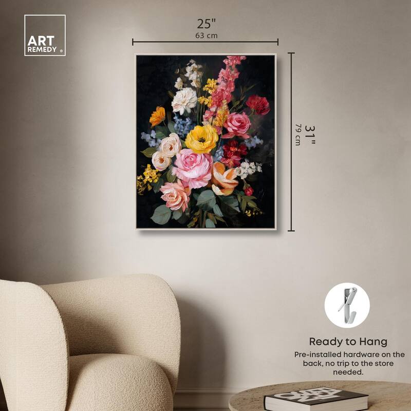 Garden Richness II Canvas by Art Remedy