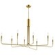 preview thumbnail 5 of 45, Light Society Bella 8-Light Chandelier