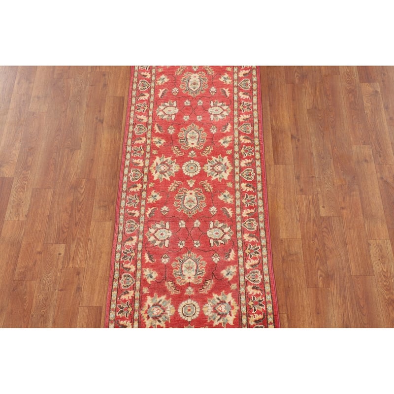 Oushak Oriental Runner Rug Handmade Wool Carpet - 2'0" x 6'0"