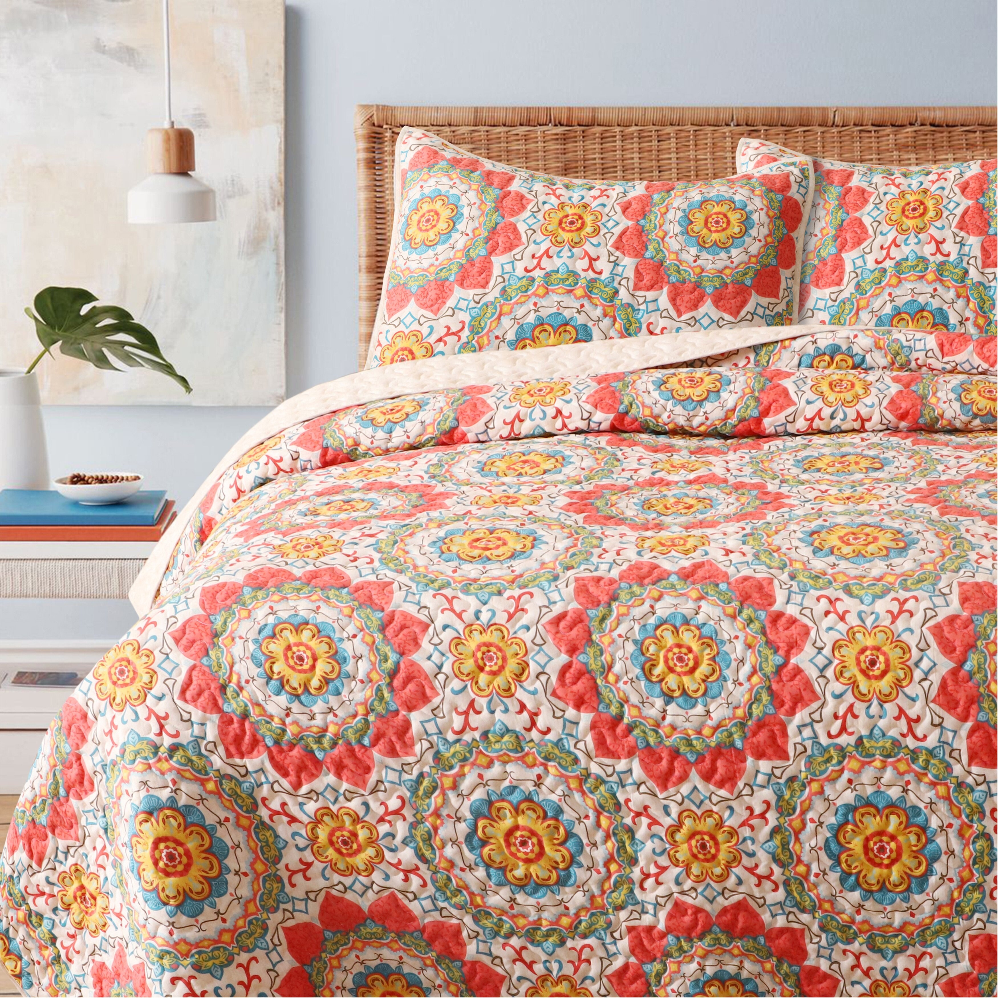 Damask Floral Luxurious Modern Duvet Cover Sets Reversible Bedding Sets Pieridae 