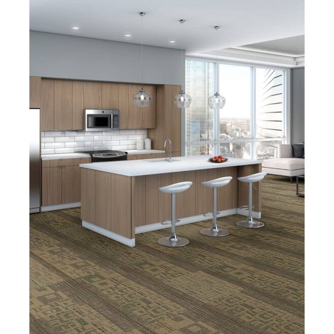 Shaw Philadelphia Commercial Ad-Lib 24" x 24" Glue Down Carpet Tile -