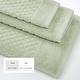 preview thumbnail 158 of 193, Linery & Co. Cotton Diamond Waffle Texture Bath Towels.