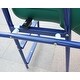 preview thumbnail 7 of 5, Roomfitters A-Frame Metal Swing Set with Slide for Backyard Play, Durable Outdoor Fun for Kids, Blue
