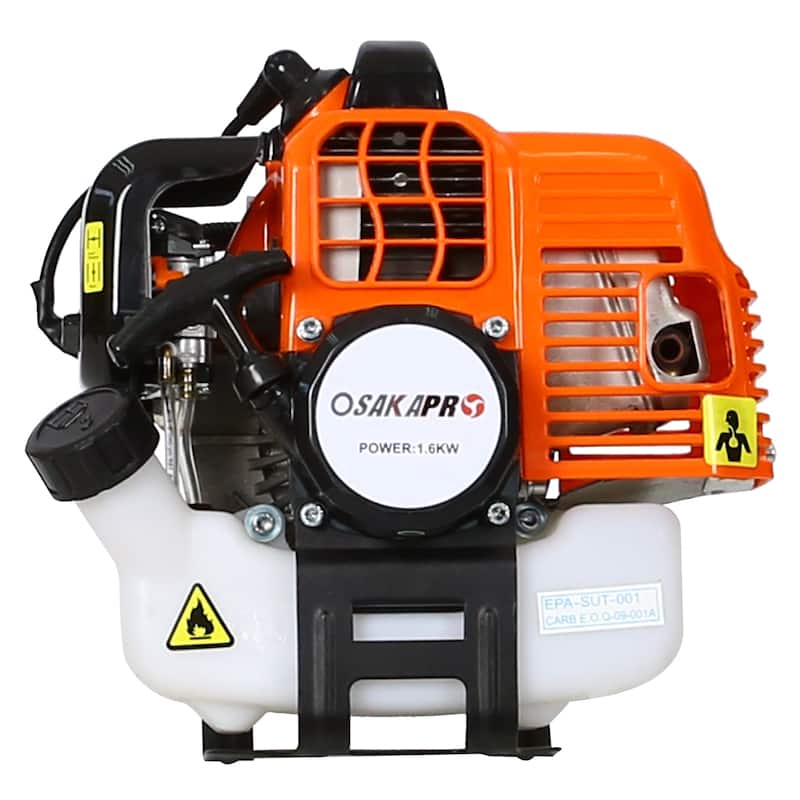 10 in 1 Multi-Functional Trimming Tool, 33CC 2-Cycle Garden Tool System with Gas Pole Saw, Hedge Trimmer, Grass Trimmer