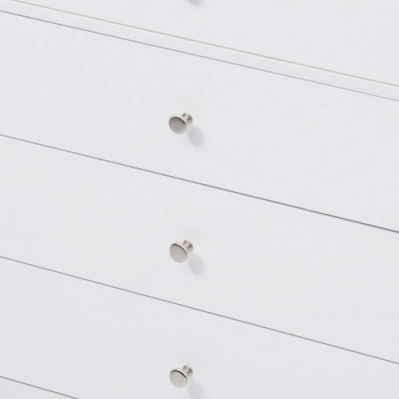 60" Bathroom Vanity with SMC Sink - Modern Large Storage Cabinet with Soft Close Drawers and Rattan Doors