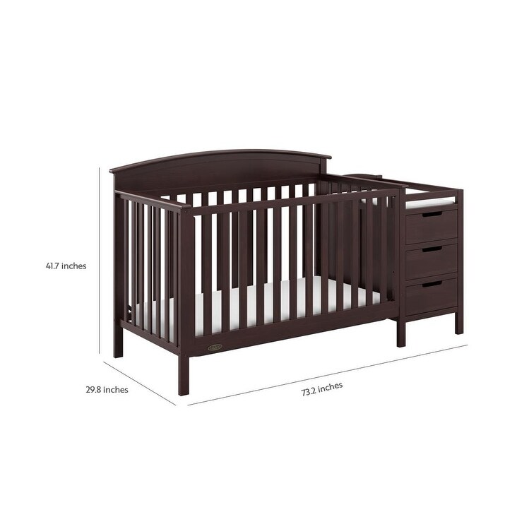 graco benton changing table