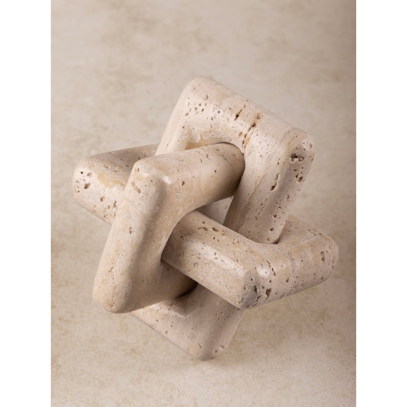 Otago Travertine Knot - Small - Small