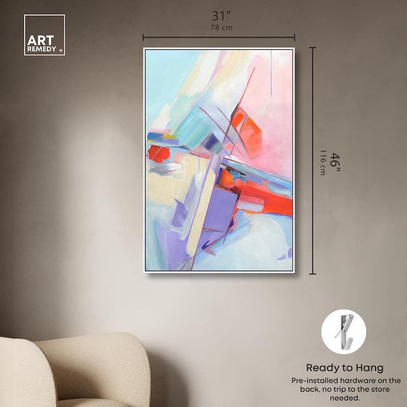 Give Joy II Canvas by Art Remedy