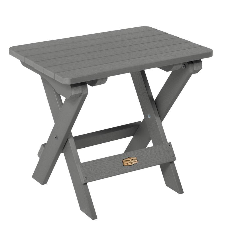 ELK OUTDOORS Essential Eco-Friendly Folding Side Table - Grey