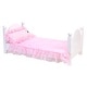 preview thumbnail 3 of 2, Sophia's - 18" Doll - Eyelet Bedding set - Light Pink