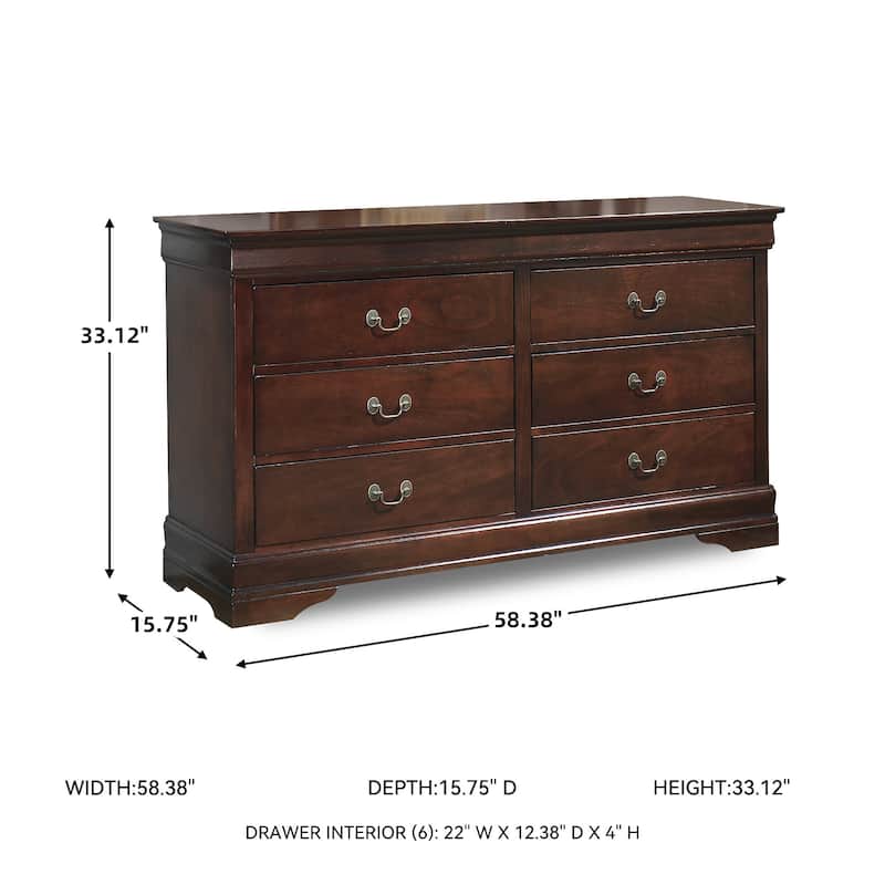 Alisdair Two Drawer Dark Brown Nightstand