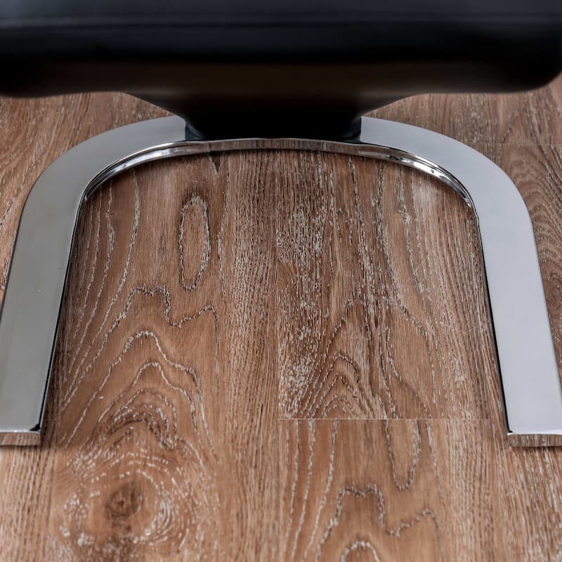 Ikemura Contemporary Black Metal 7-Piece Dining Set by Strick & Bolton