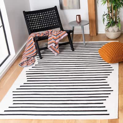 SAFAVIEH, Handmade Flatweave Montauk Beckett Modern Cotton Rug
