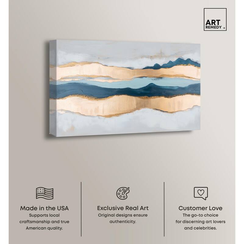 Blue Ridge I Canvas by Art Remedy, Gallery Wrapped