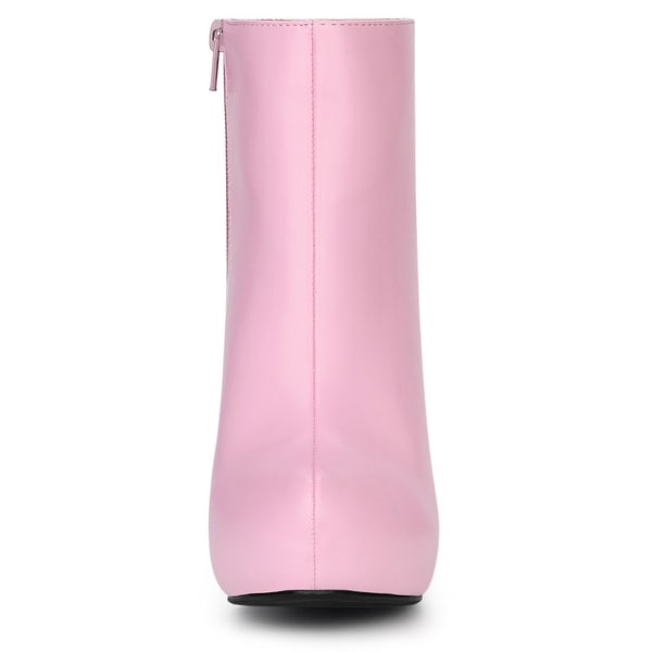 pink woman boots