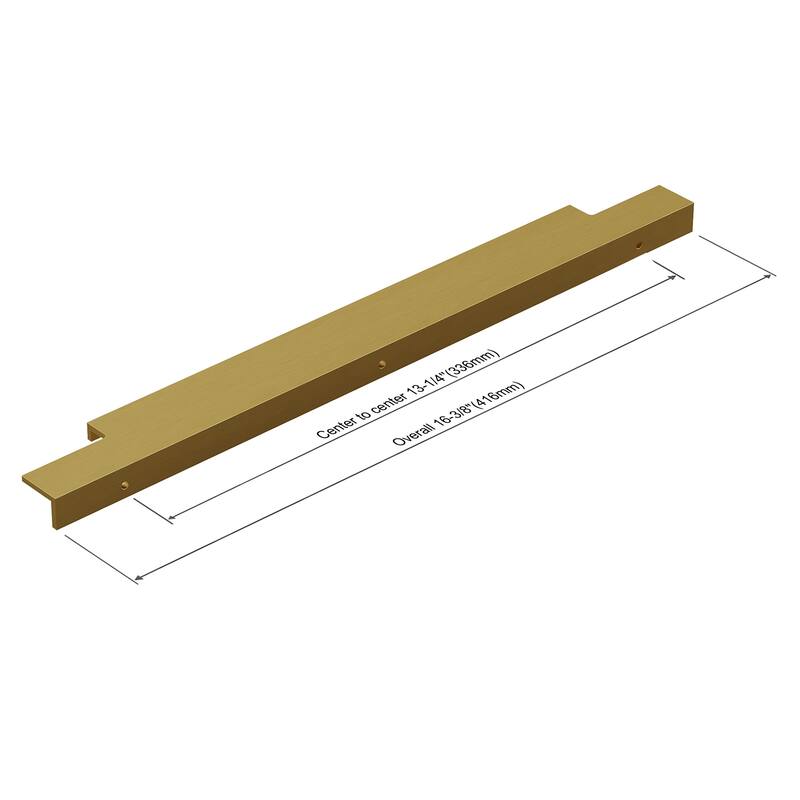 Dowell Series 3063 Handles (16.4", 6.625" CTC), 3 Pack