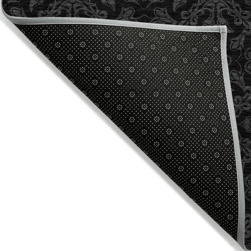 HomeRoots Medallion Transitional Rectangle Outdoor Rug