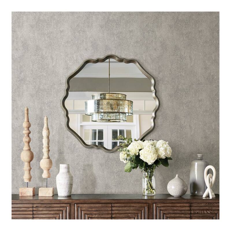 Advantage Stark Light Grey Texture Wallpaper - 21 x 396 x 0.025