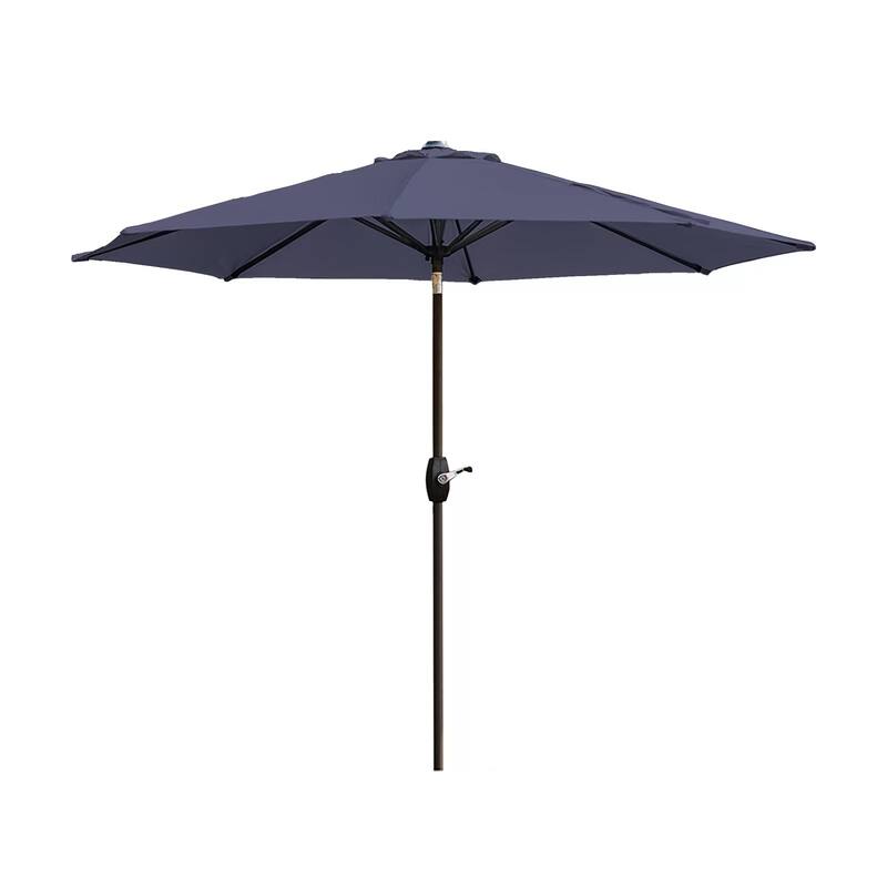 Holme 9-foot Steel Market Patio Umbrella with Tilt-and-Crank