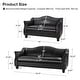 preview thumbnail 31 of 29, Franco Traditional Genuine Leather Sofa Set of 2 by HULALA HOME