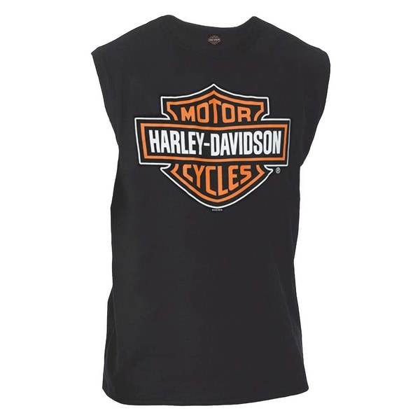 Logo Sleeveless Muscle Tee 