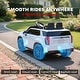 preview thumbnail 44 of 52, Aosom Chevrolet TAHOE Licensed Kids Ride on Car, 12V Battery Powered Kids Electric Car with Remote Control