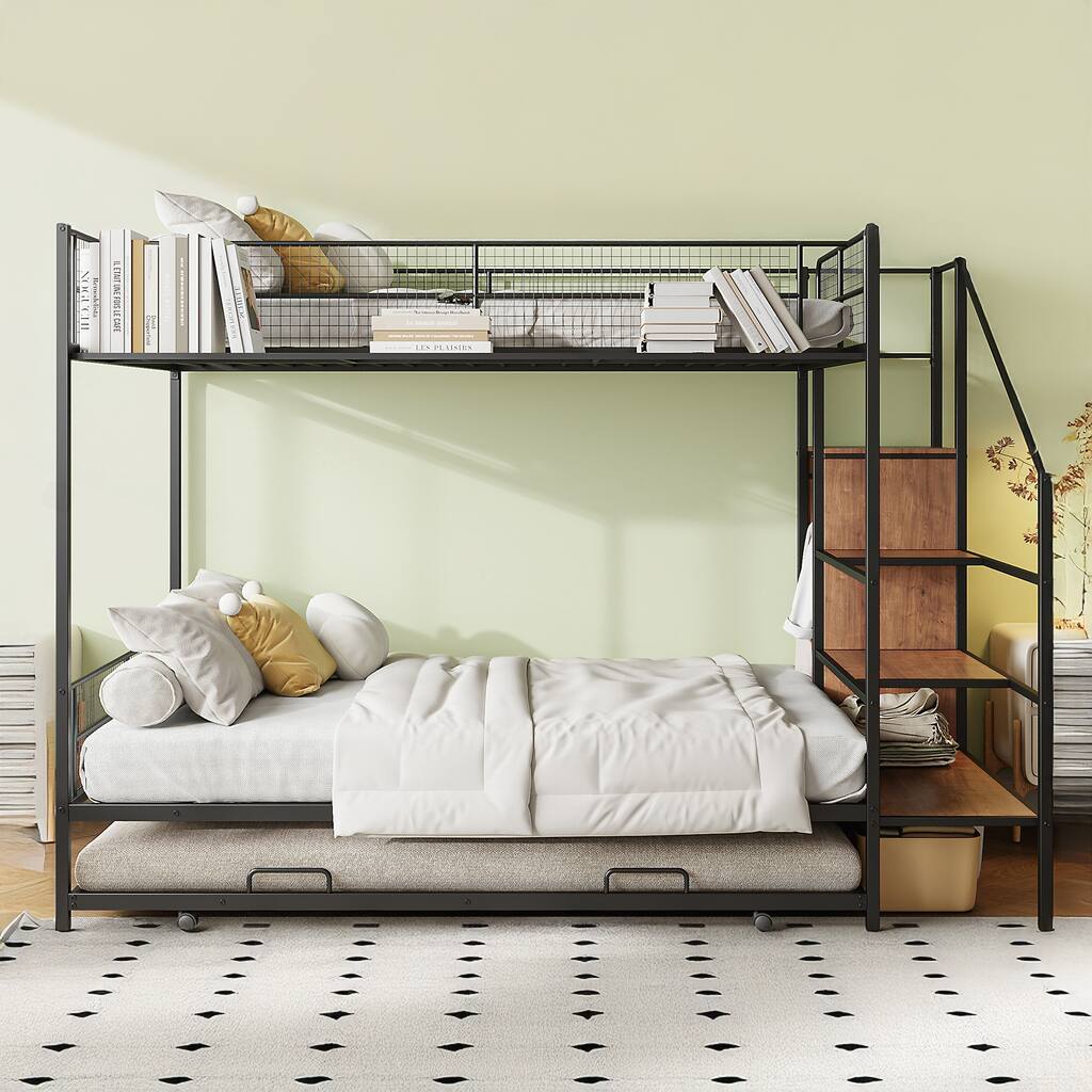 Twin Over Full Metal Bunk Bed