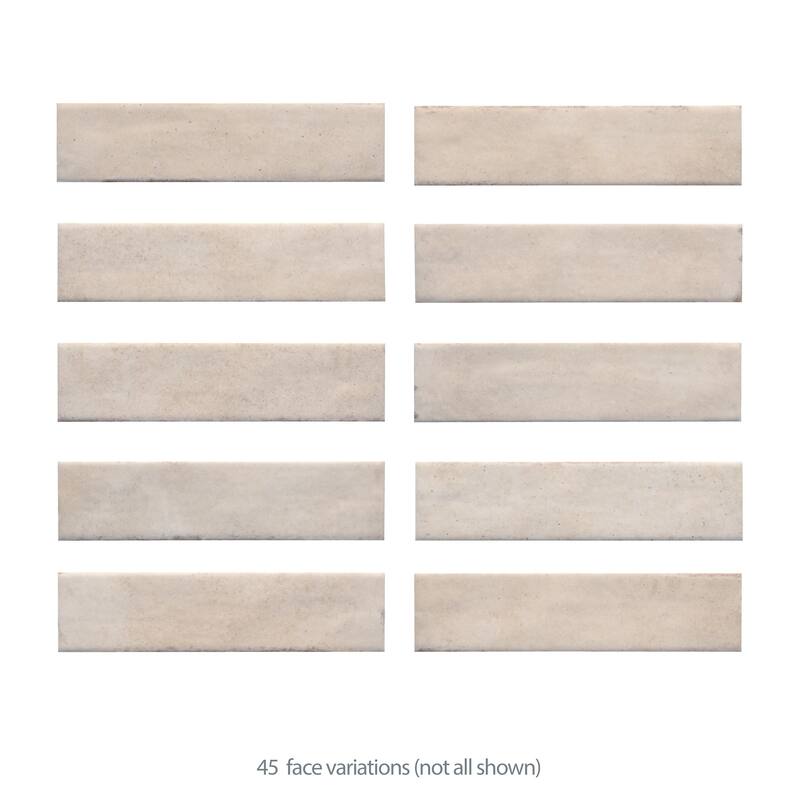 Merola Tile Tribeca Studio Oatmeal 2-3/8" x 9-5/8" Porcelain Wall Tile