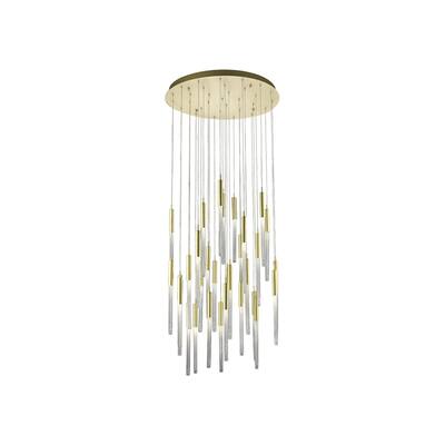 Avenue Lighting HF2031BOABB 31 Light Pendant Boa Brushed Brass - One Size