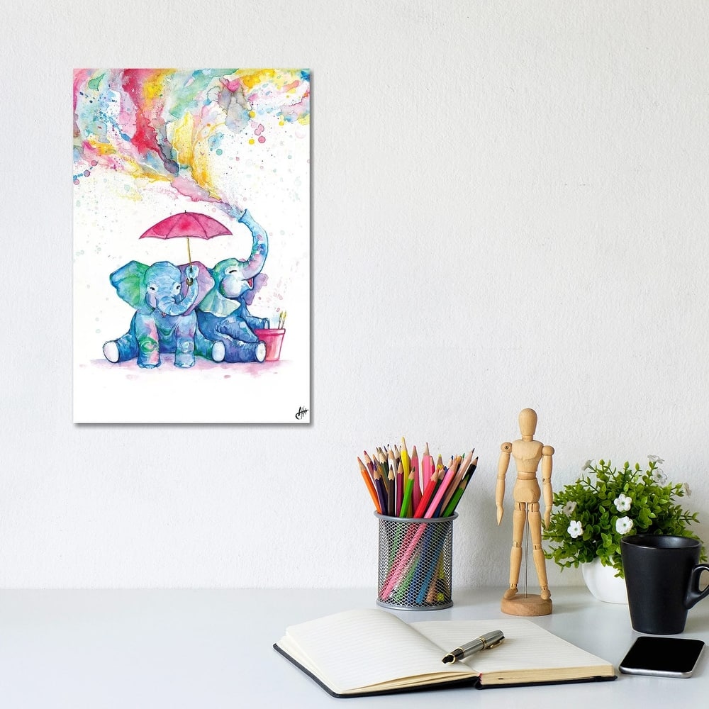 iCanvas "Double Trouble" by Marc Allante Canvas Print