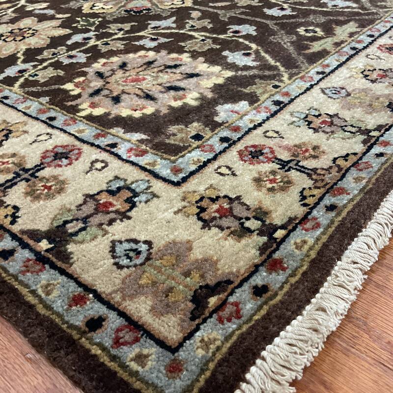 HERAT ORIENTAL Hand-knotted 2'7 x 7'9 Indo Tabriz Wool Runner - 2'7" x 7'9"