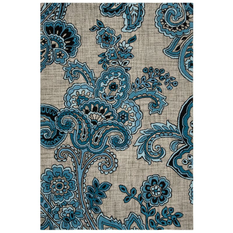 SAFAVIEH Handmade Allure Angie Modern Floral Wool Rug
