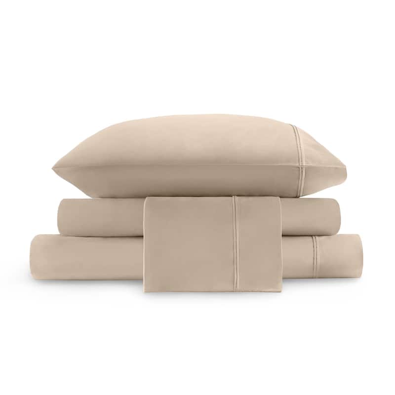 Harbor House 100% Egyptian Cotton Sateen Sheet Set