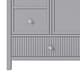 preview thumbnail 33 of 35, Christopher Knight Home - Modern 60-Inch Bathroom Vanity with Separate Sink and Soft-Close Storage