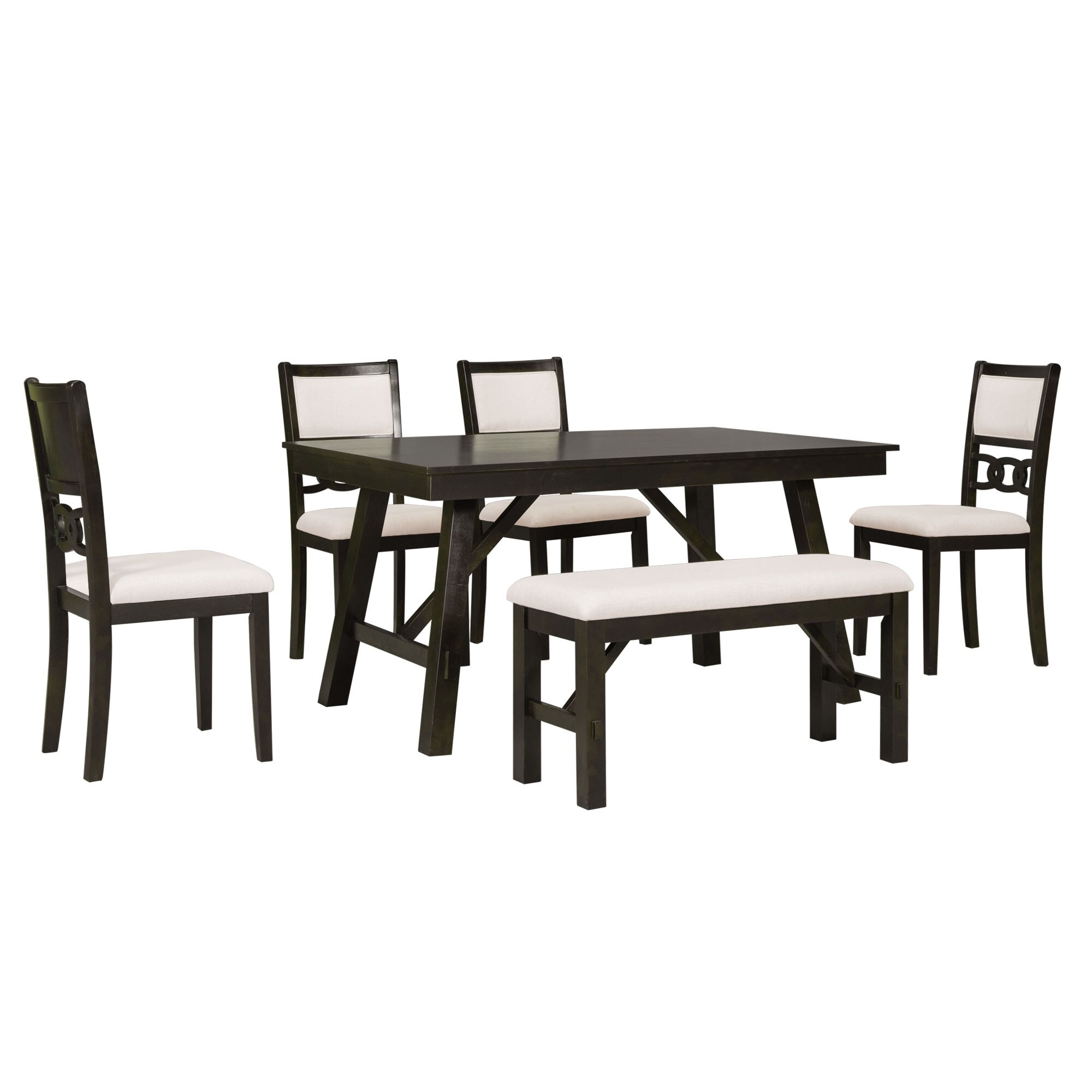 6 seat hotsell farmhouse table