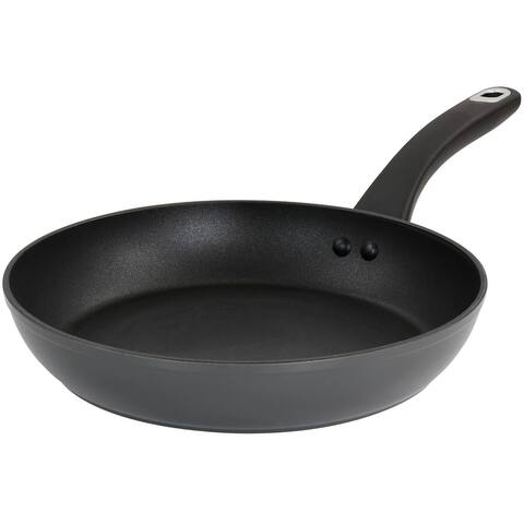 Martha Stewart Everyday 9.5in Nonstick Aluminum Frying Pan in Grey