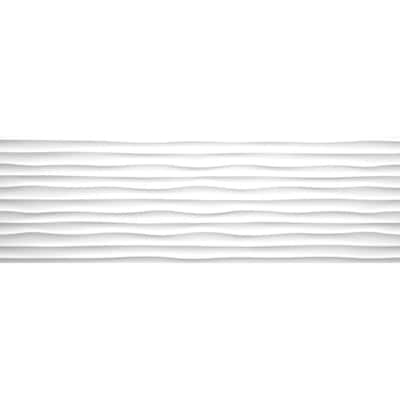Brisbane 12x40 Polished Marble Look Ceramic Wall Tile - Large Format