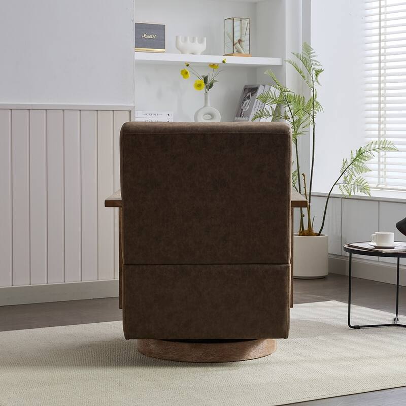 360 Degree Swivel Modern Upholstered Accent Chair