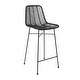 preview thumbnail 8 of 16, Rattan Bar Stool with Metal Frame