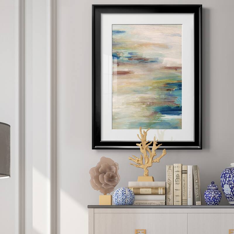 Meandering Coast Premium Framed Print - Ready to Hang