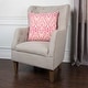 preview thumbnail 2 of 25, Rizzy Home Cotton Damask Throw Pillow, 22x22