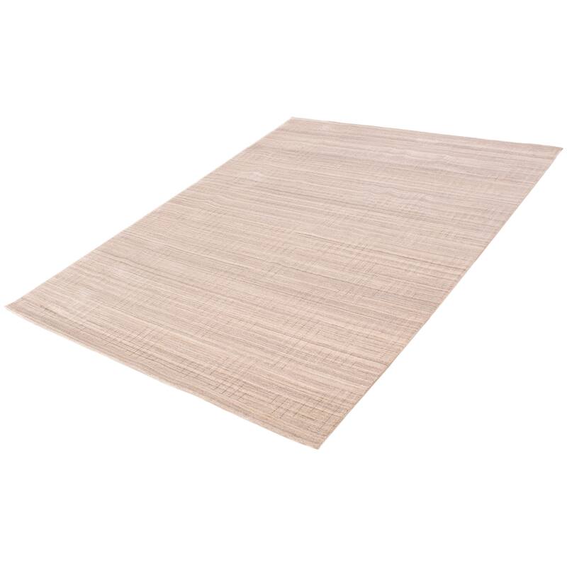 ECARPETGALLERY Hand Loomed Kashkuli Gabbeh Grey Wool Rug - 7'8 x 10'0