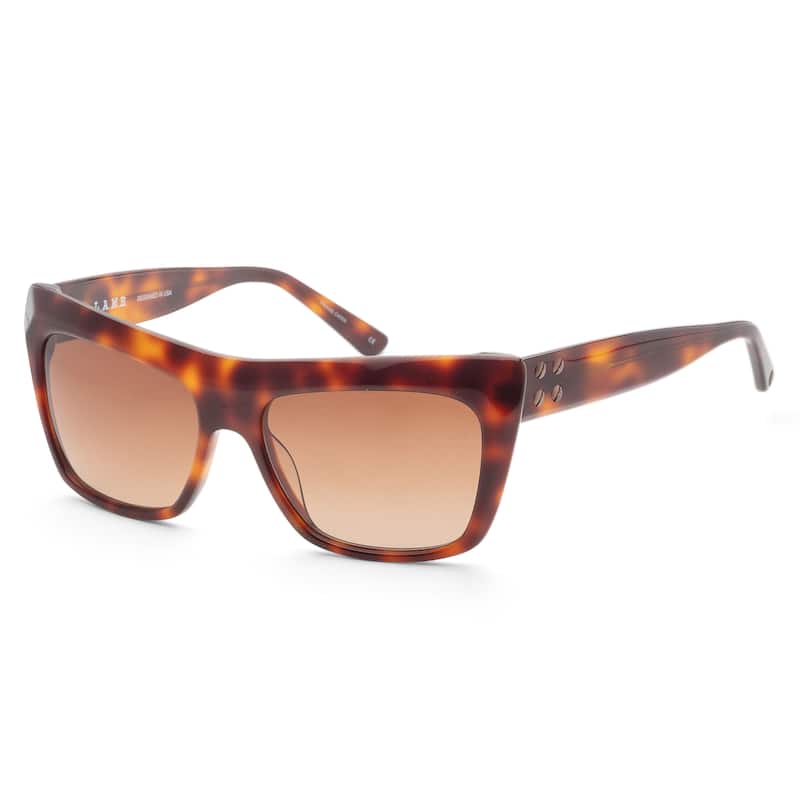 L.A.M.B. Women's 56mm Tortoise Sunglasses