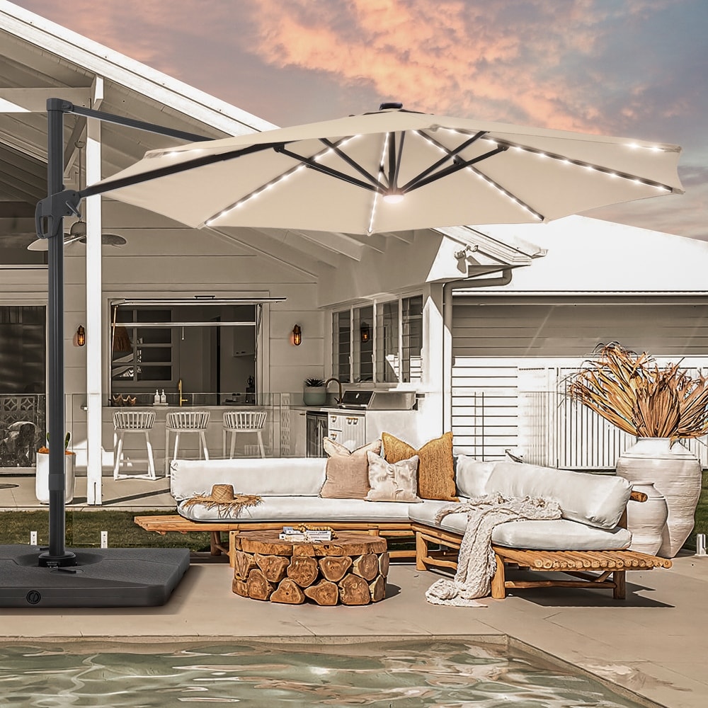 Beige 11 ft Patio Umbrellas - Bed Bath & Beyond Beige 11 ft Patio Umbrellas - Bed Bath & Beyond