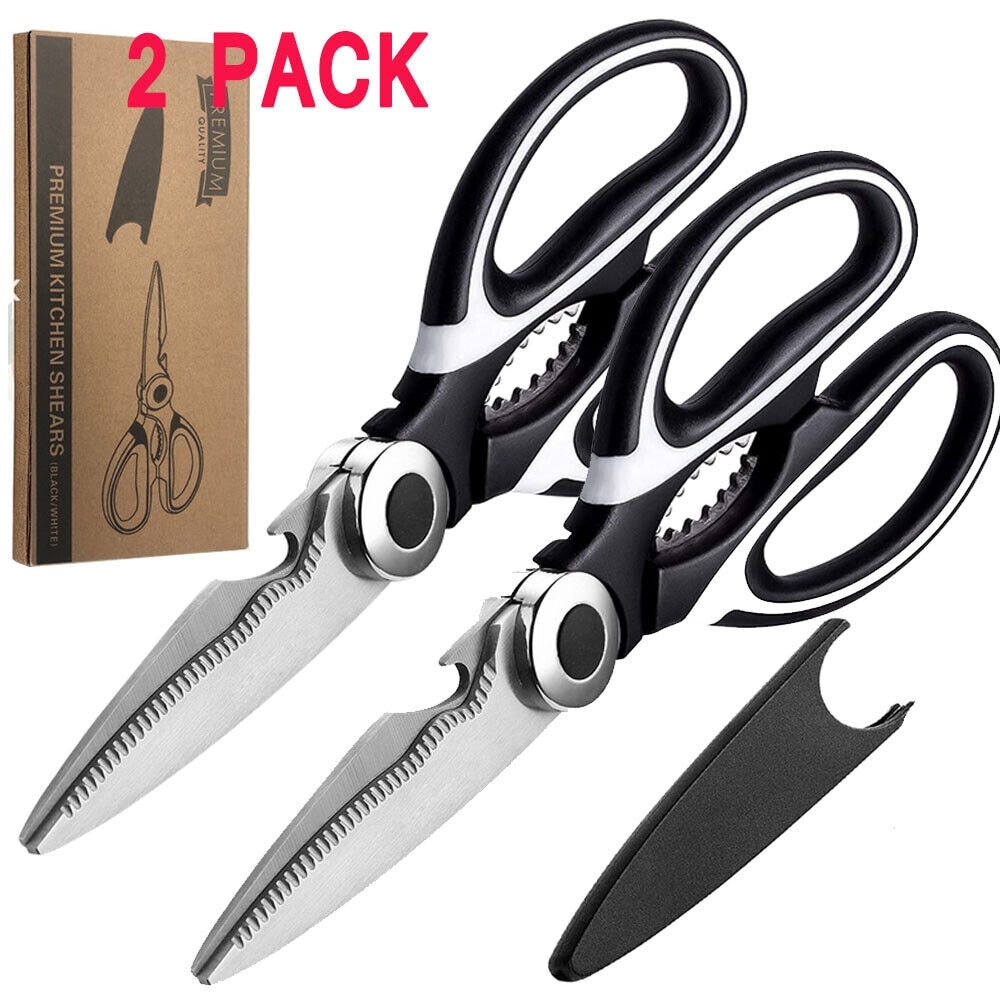 Kitchen Scissors, 2-Pack Kitchen Shears, 9 Inch Heavy Duty