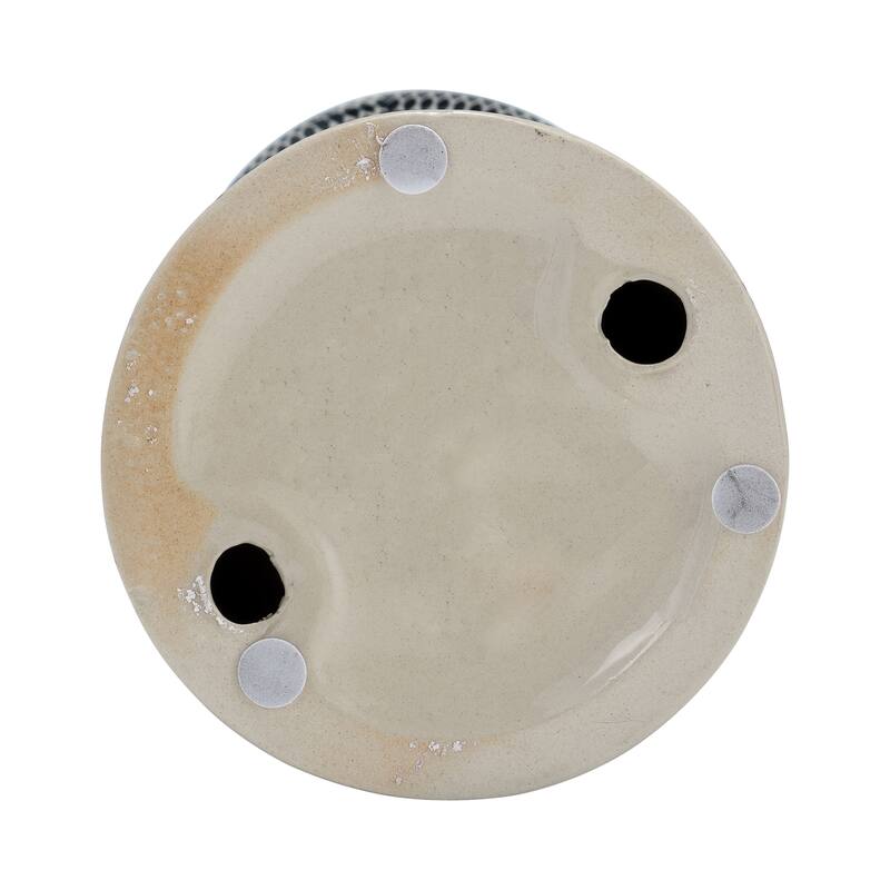Sagebrook Home Ceramic Candle Holder
